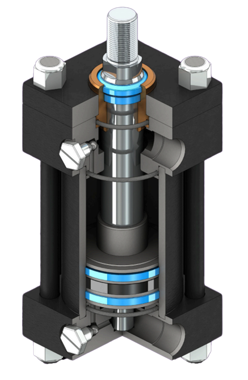 LH Cylinder Vertical